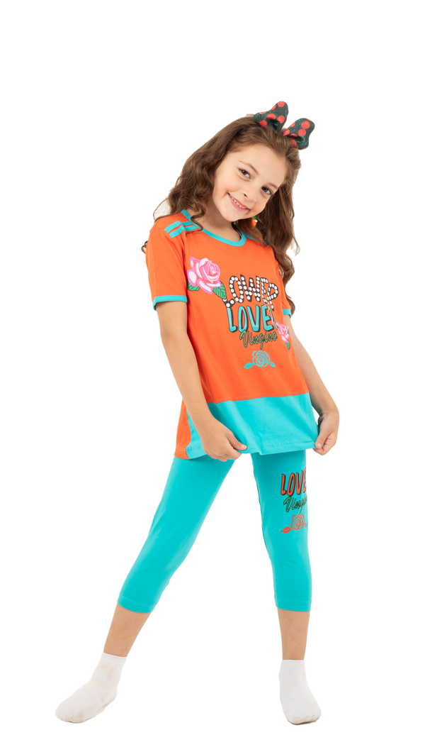 Girl's Bermuda Pajamas