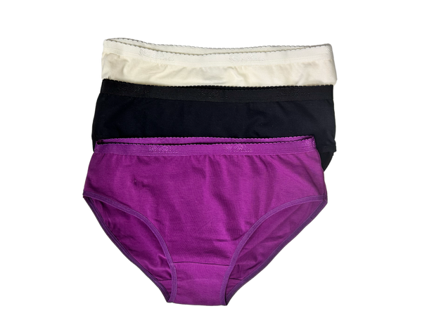 Pantie Plain Lycra Rosa